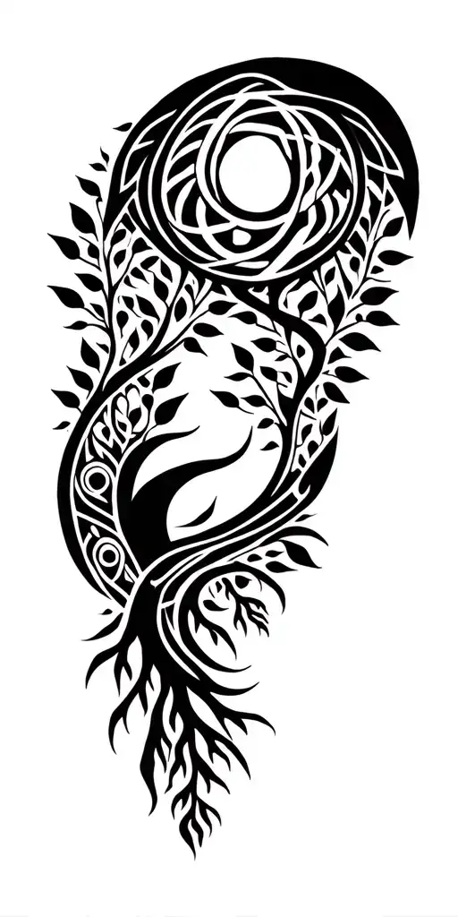 Alpha And Omega Life Tree