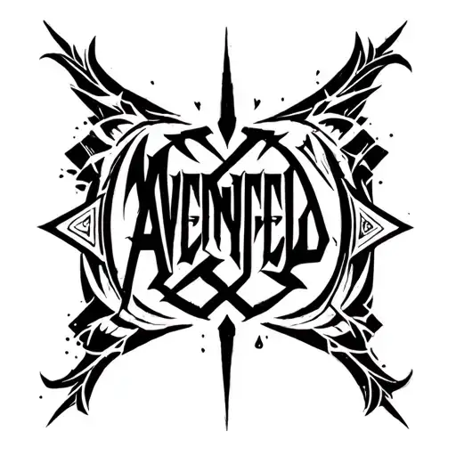Avenged Sevenfold Lettering