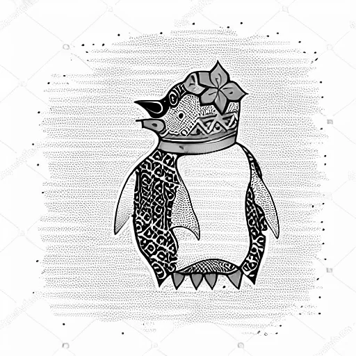 Pink Baby Girl Penguin