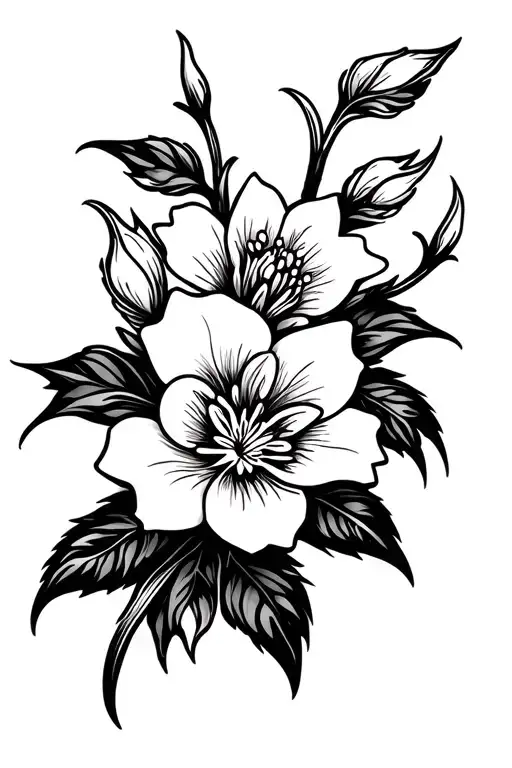 Jasmine Flower Blooming