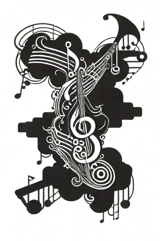 Book And Arts And Music Notes