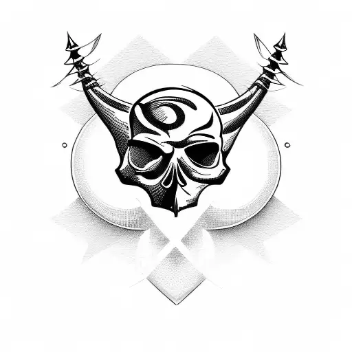 Skull And Roses