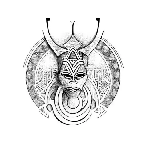 African Or Kenyan Traditional With A Blend Of Maori