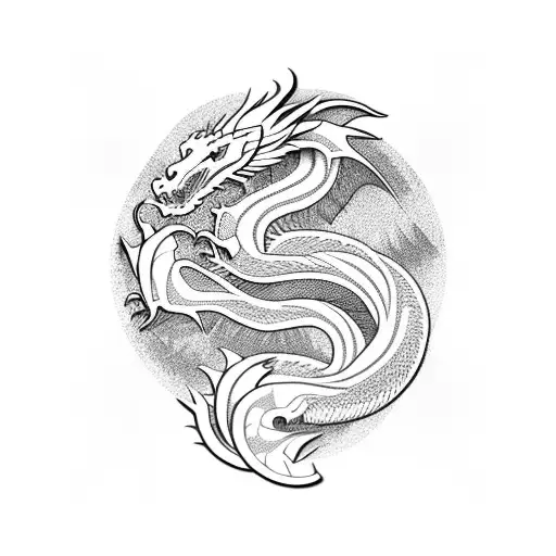 Dragon For The Back