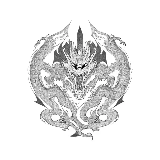 Dragon Holding A Heart