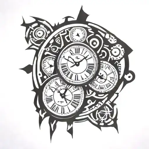 Tripple Clock Face