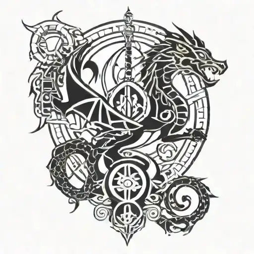 Libra And Dragon