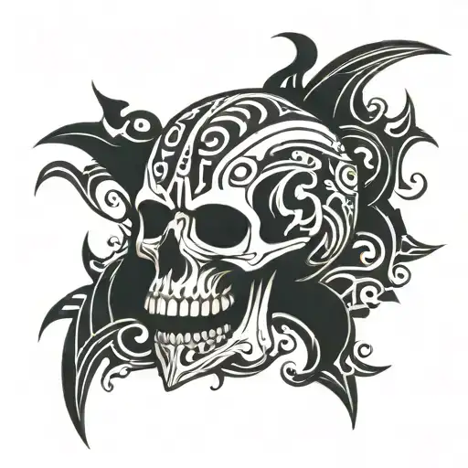 Skull Sleeve