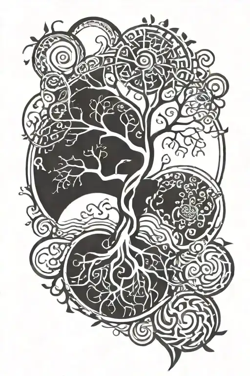 Wayfinder Tree Of Life Intertwined