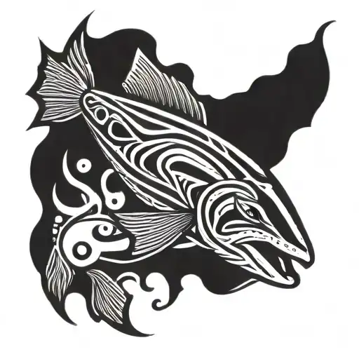 Native American Chum Salmon