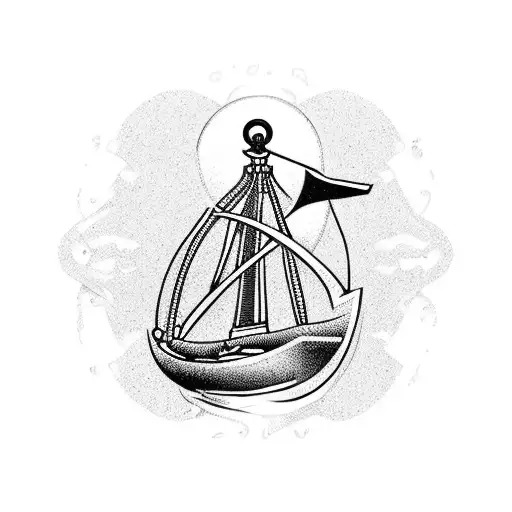 A Turtle And A Boat Anchor Mixed Together