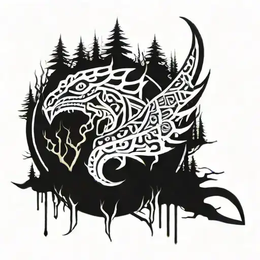 After Battle In A Dark Forest