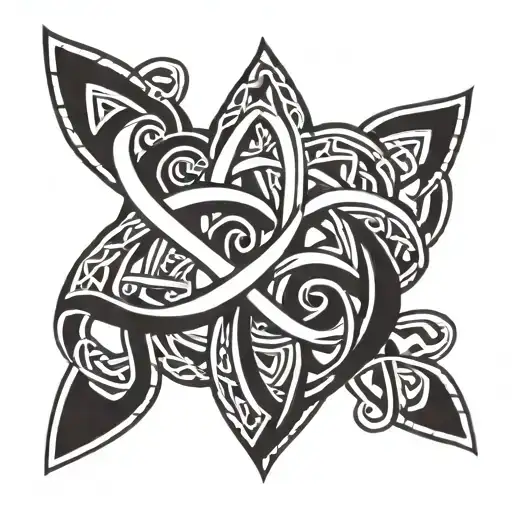 Father Daughter Celtic Knot