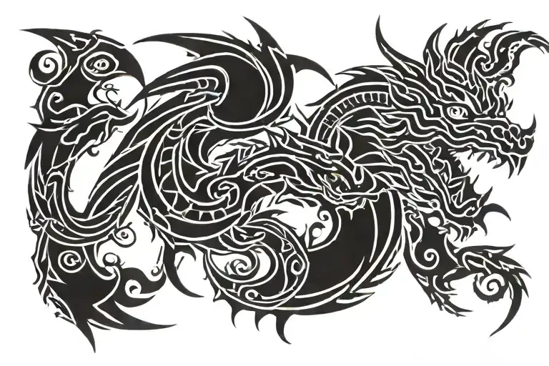 5 Head Dragon