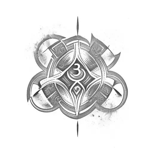 Three Brothers One Sister Symbol