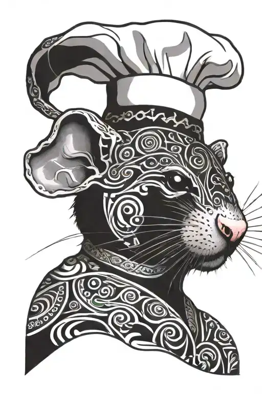 Remy The Rat Wearing A Chef Hat