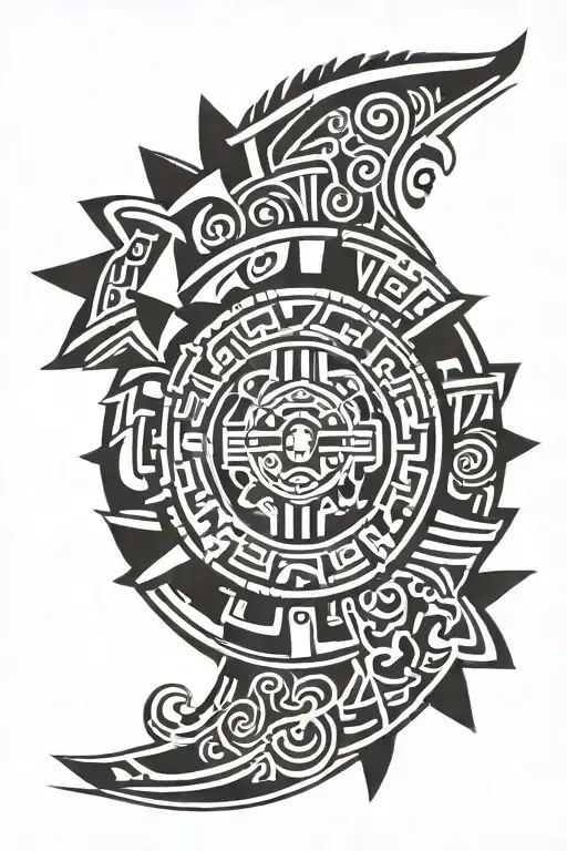 Mexico Aztec Shield