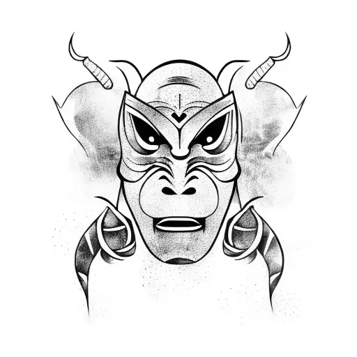 Oni Mask African