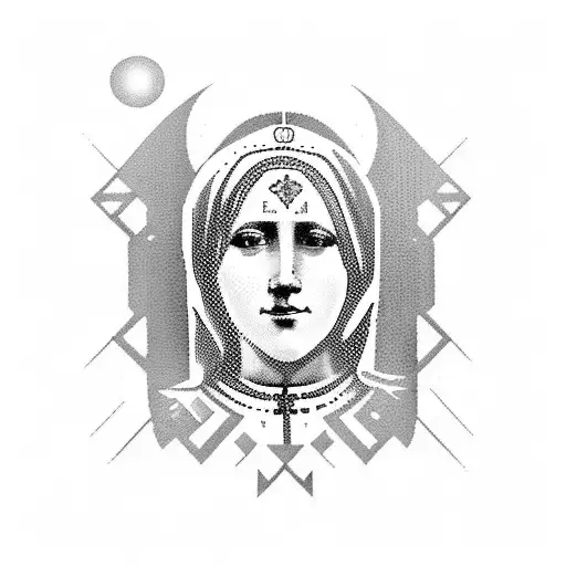 Virgin Mary And Norwegian Art