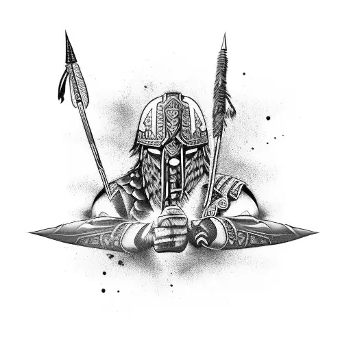 Warrior Protector Of The Creek