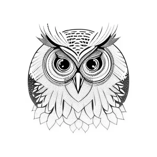 Owl And Tribal Sleeve