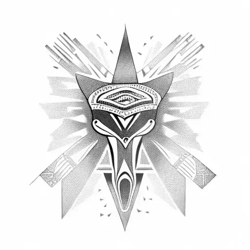 African Tribal Sunrise