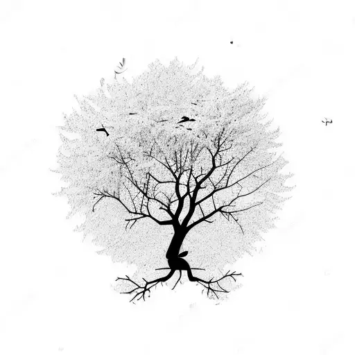 Tree With Crows