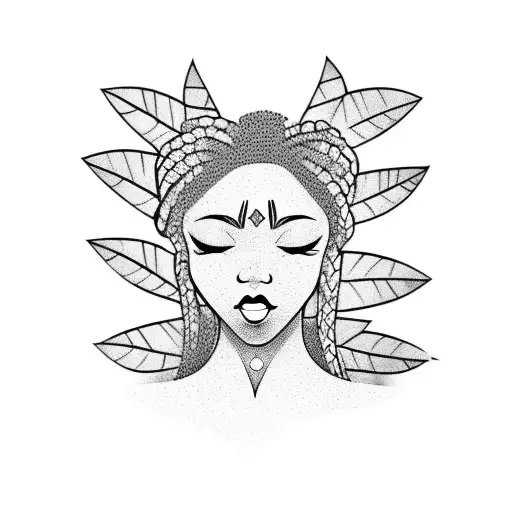 Black Girl Reading Fairytale And Day Dreaming