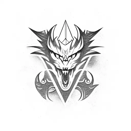 Dragon Wolf Lightning