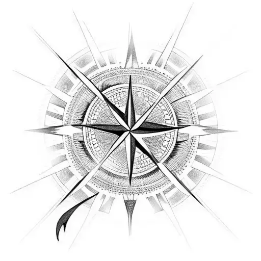 Phoenix With Compass