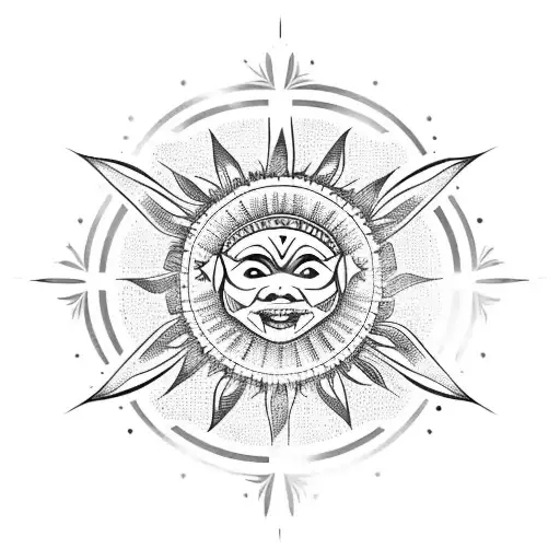 Filipino Sun And Stars