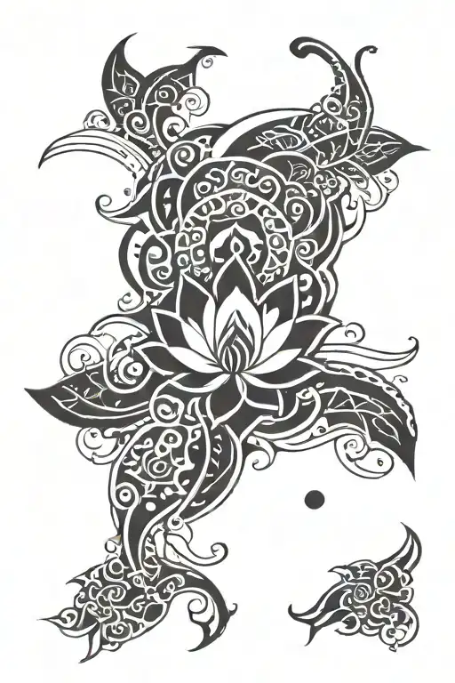 Black Smoke Background Very Dark On The Bottom And Very Light On The Top With One White Lotus