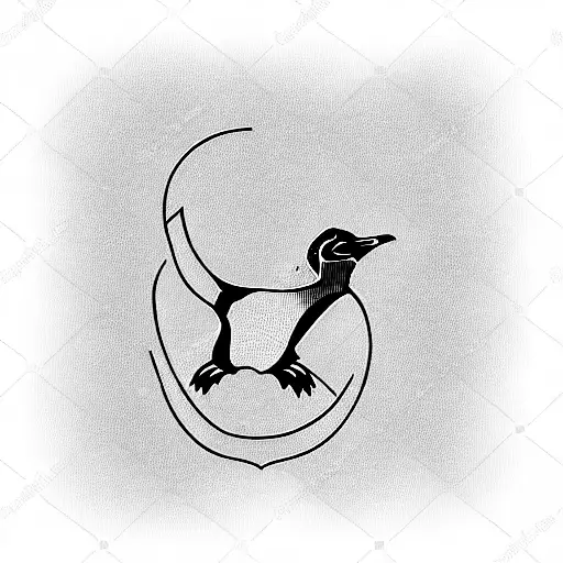 Penguin Technology Stencil