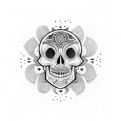 Mandala Skull