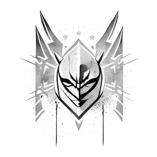 The Dark Knight And Swords