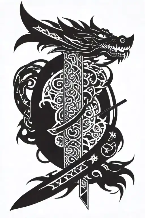 Dragon Con Katana Surrounded