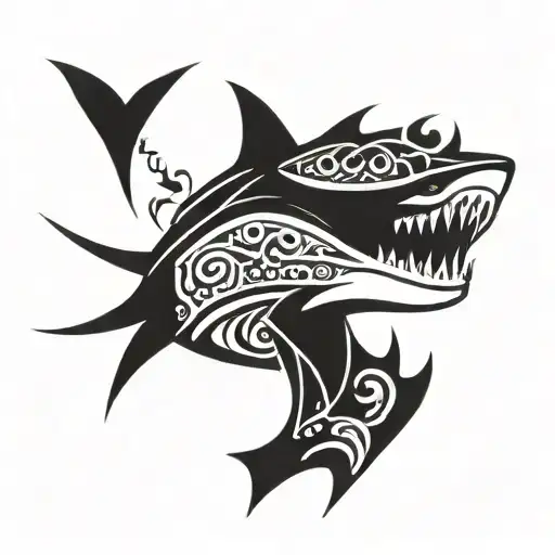 Shark Tatto Design