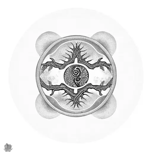 Tree Of Life Yin Yang