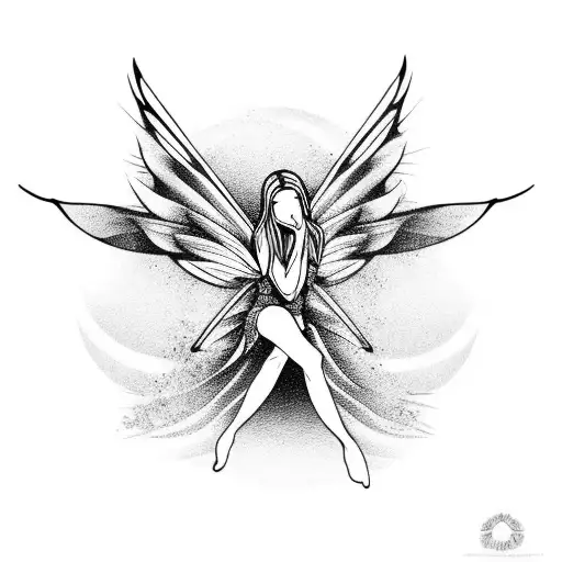 Fairy Simple Sillhouete