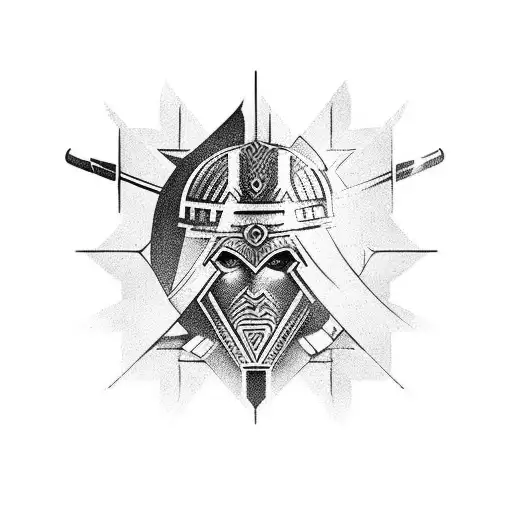 Mot Warrior En Tribal