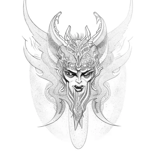 Banshee Mythical Creature With Aquarius Zodiac