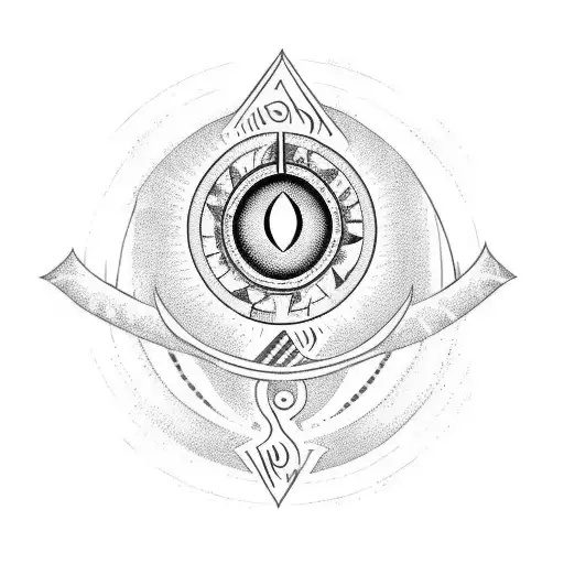 Aquarius Zodiac With The Evil Eye