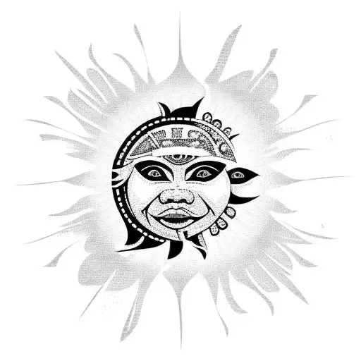 Philippine Sun With Ocean Waves