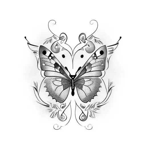 Butterfly Heads Bird