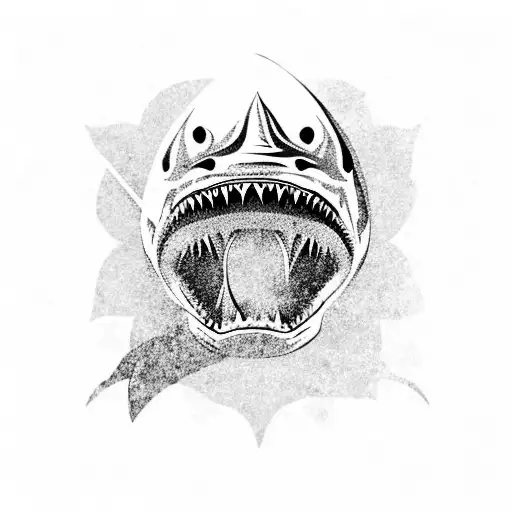 Shark Teeth Spear Hawaiian