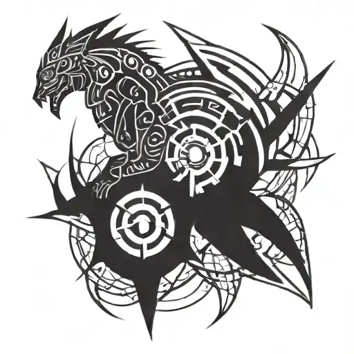 Goth Cyborg Warrior Inspired