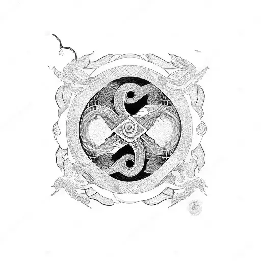 Earth Snake Yin Yang