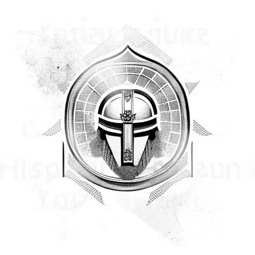 Roman Helmet With Crest