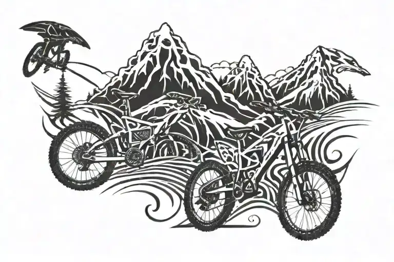 Mtb Mountain Bike Trail Riding Downhill