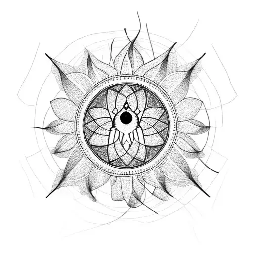 Dream Catcher Lotus Raven